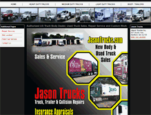 Tablet Screenshot of jasontrucks.com